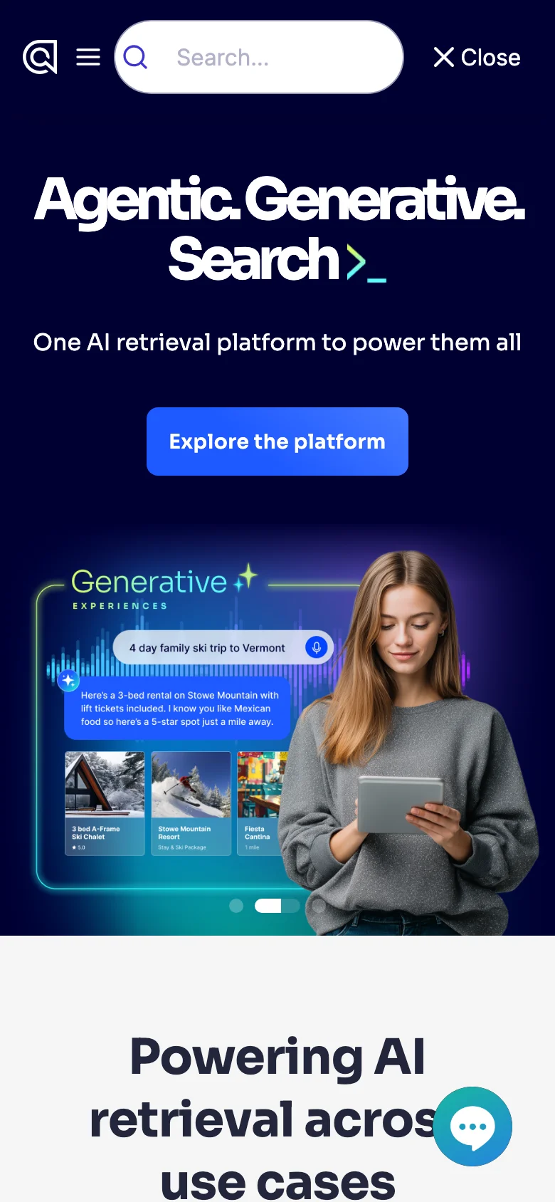 Algolia — الجوال