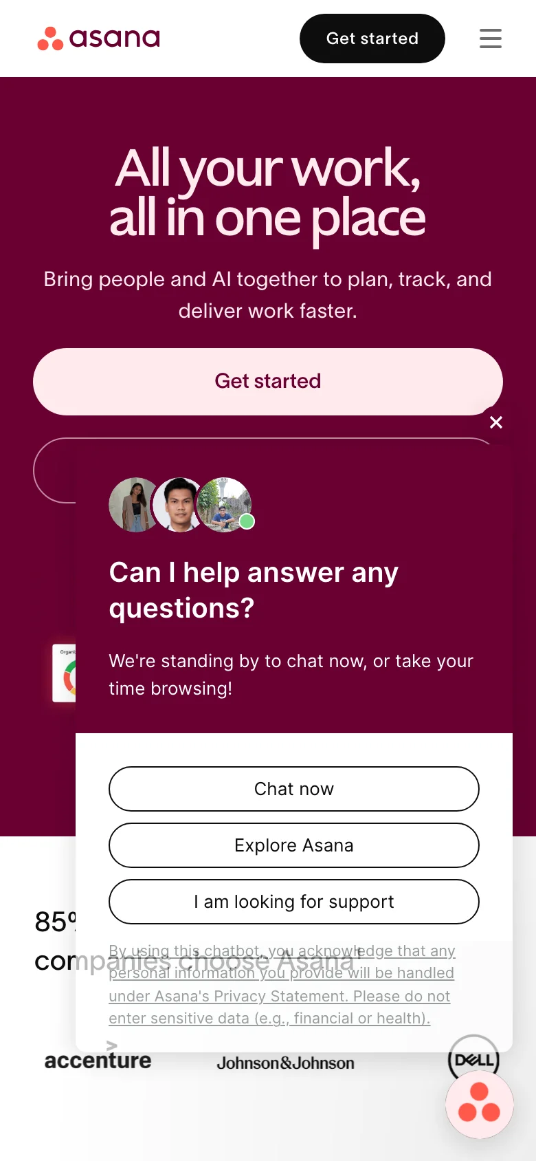 Asana — الجوال