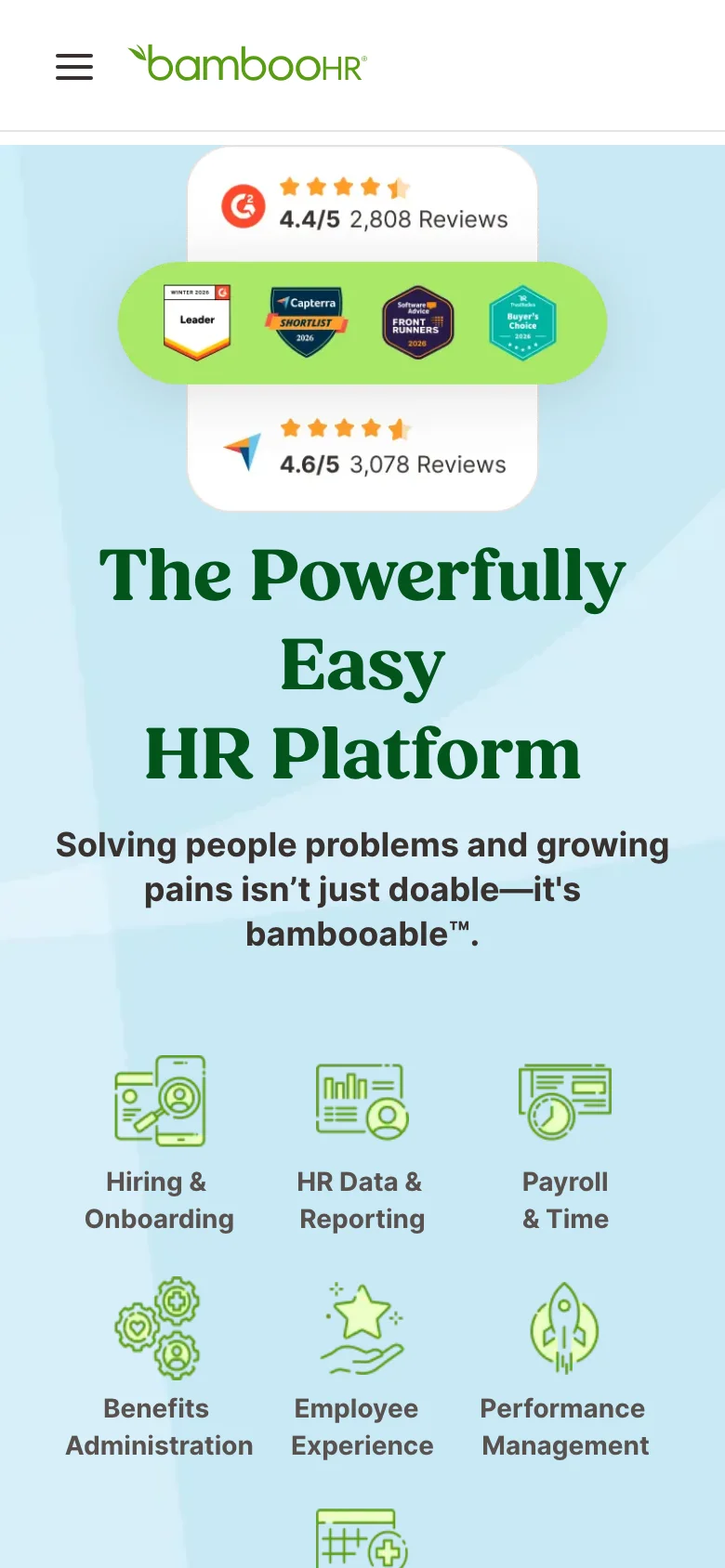 BambooHR — Móvil