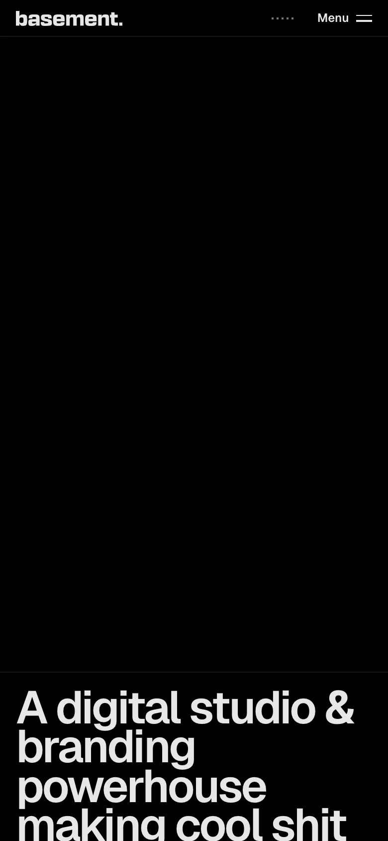 Basement Studio — Mobile