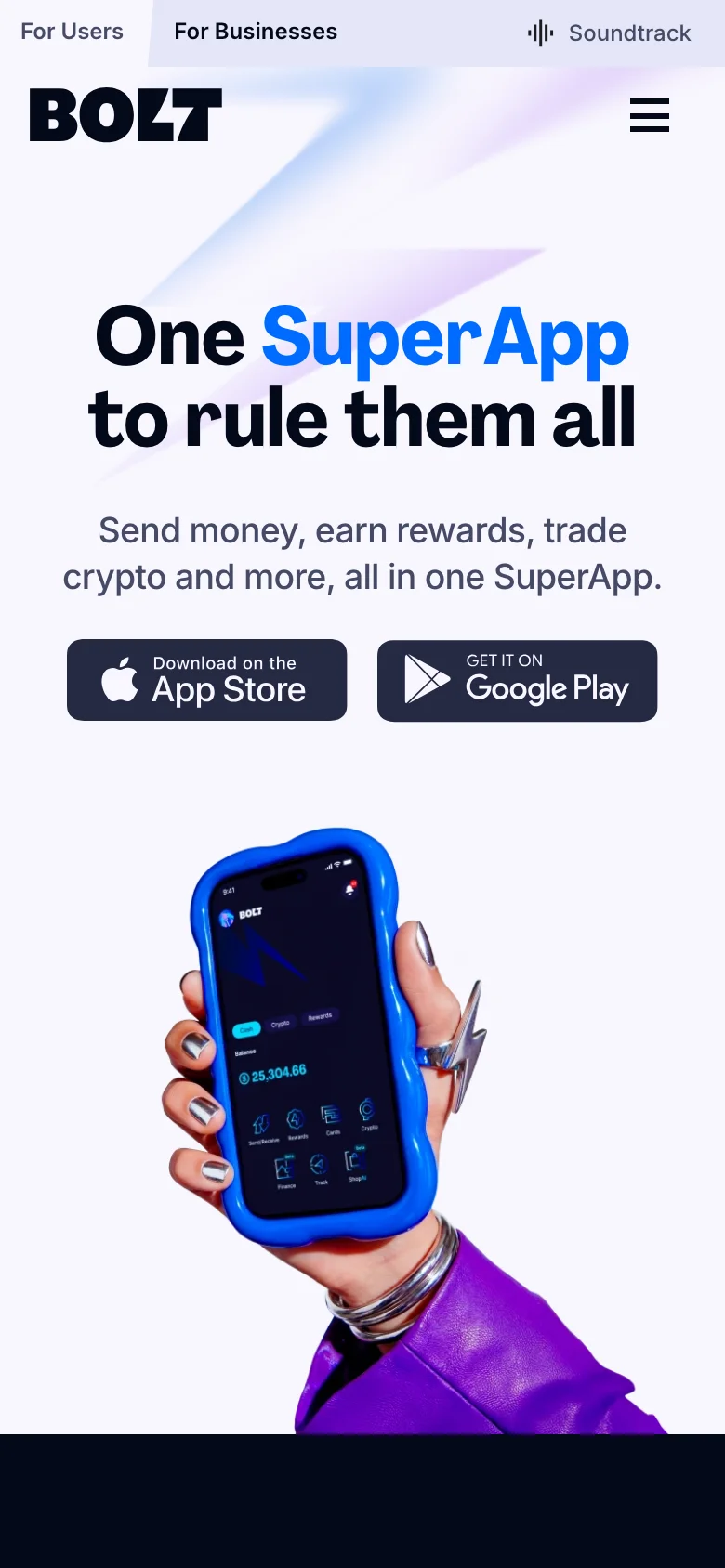 Bolt Checkout — Móvil