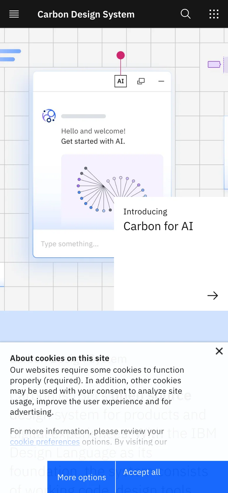 Carbon Design — Mobile