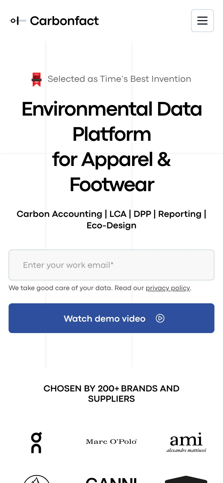 Carbonfact — Móvil