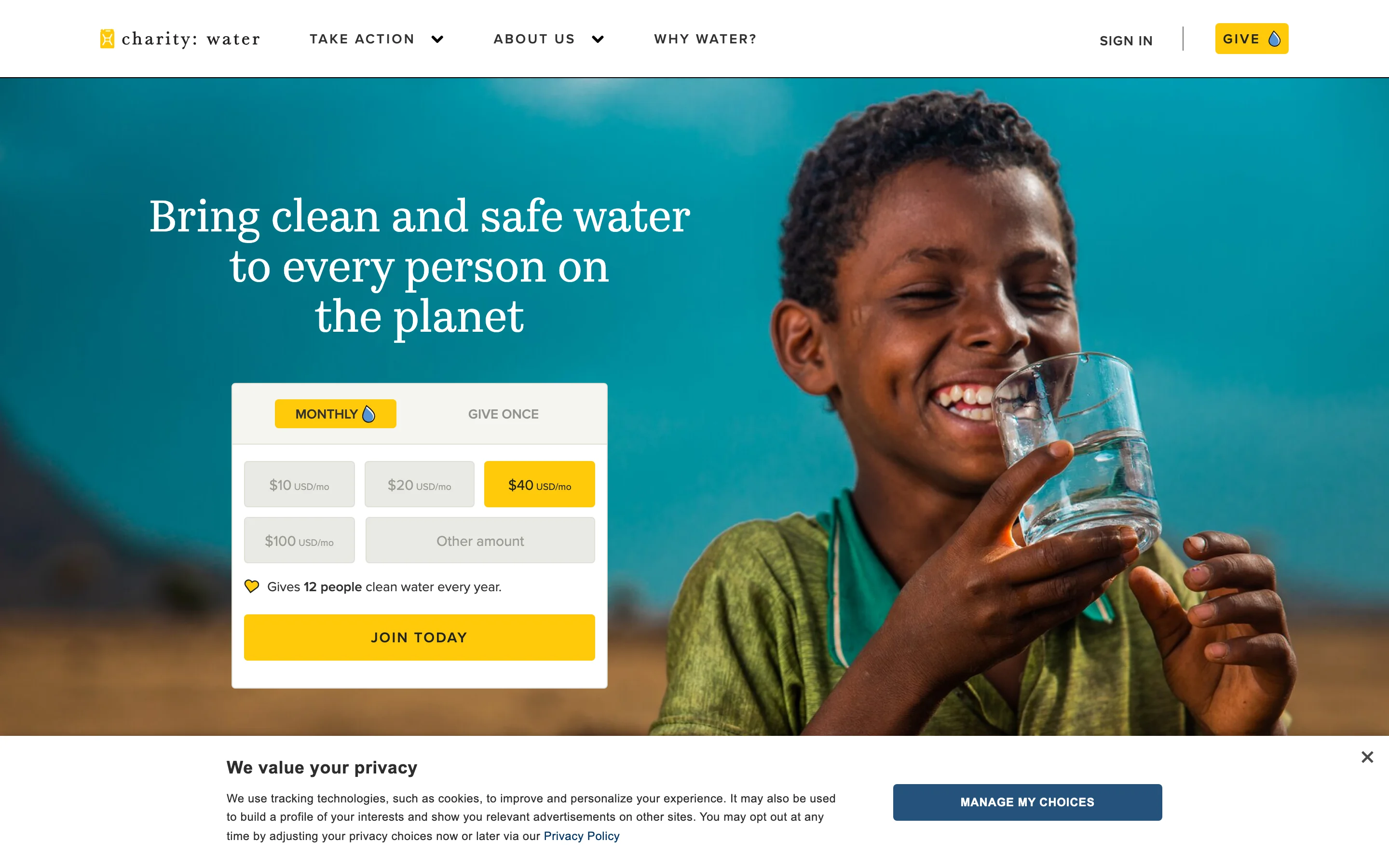 Charity Water
