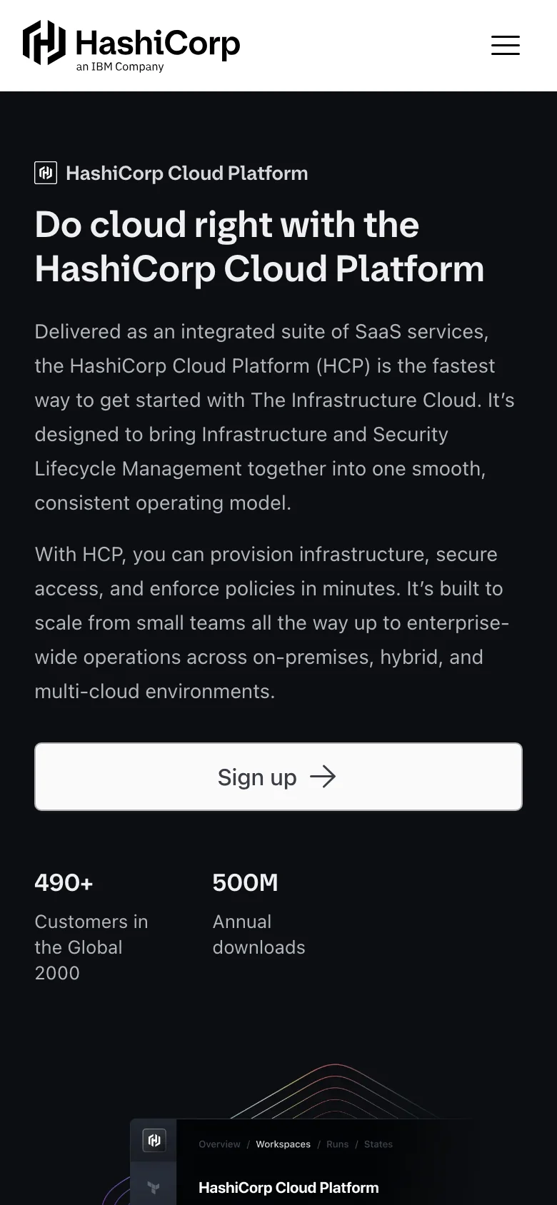 Terraform Cloud — Mobile