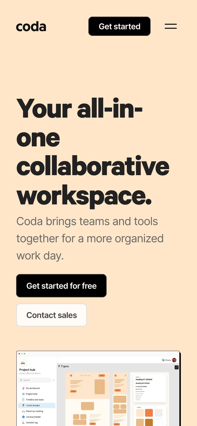 Coda — الجوال