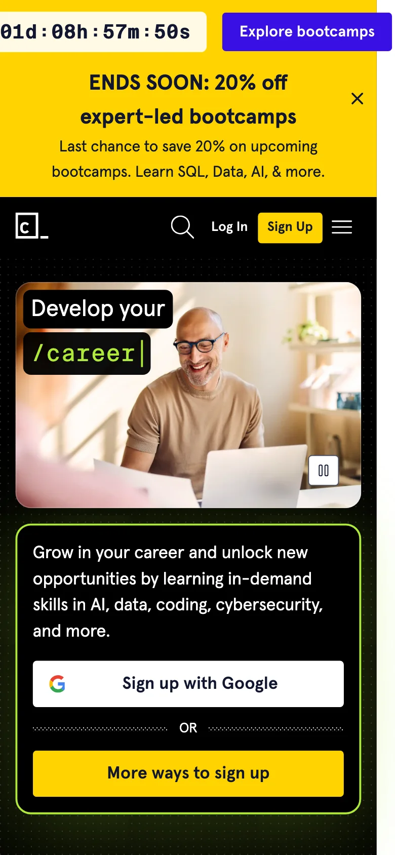 Codecademy — Móvil