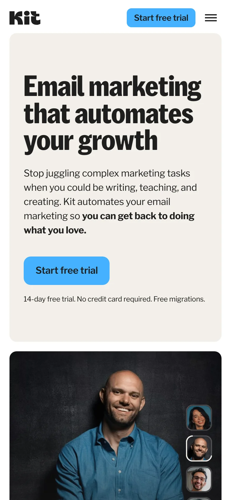 ConvertKit — Mobile