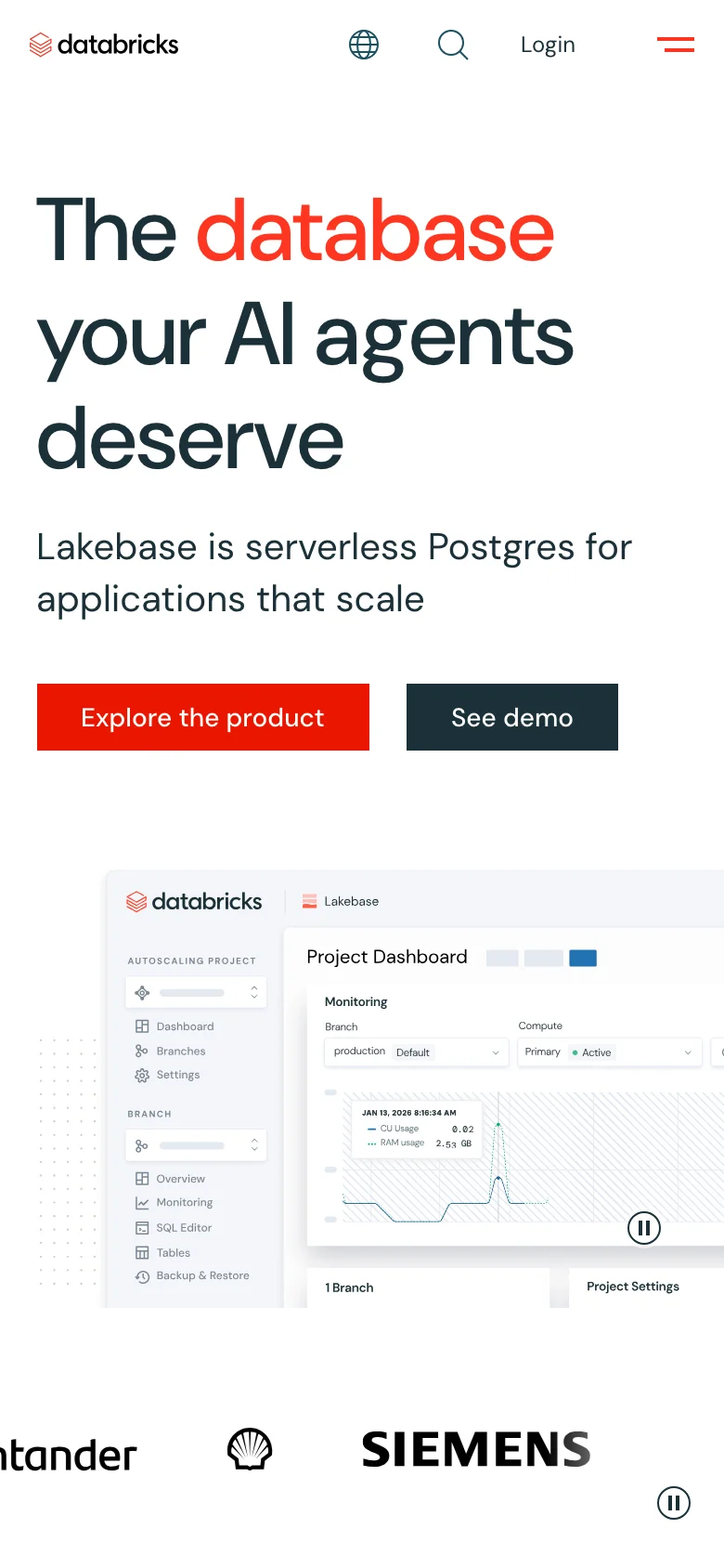 Databricks — Mobile