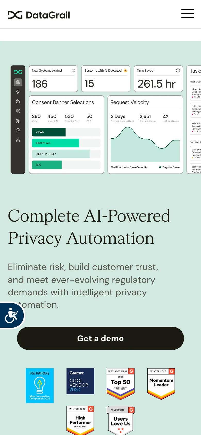 DataGrail — Mobile