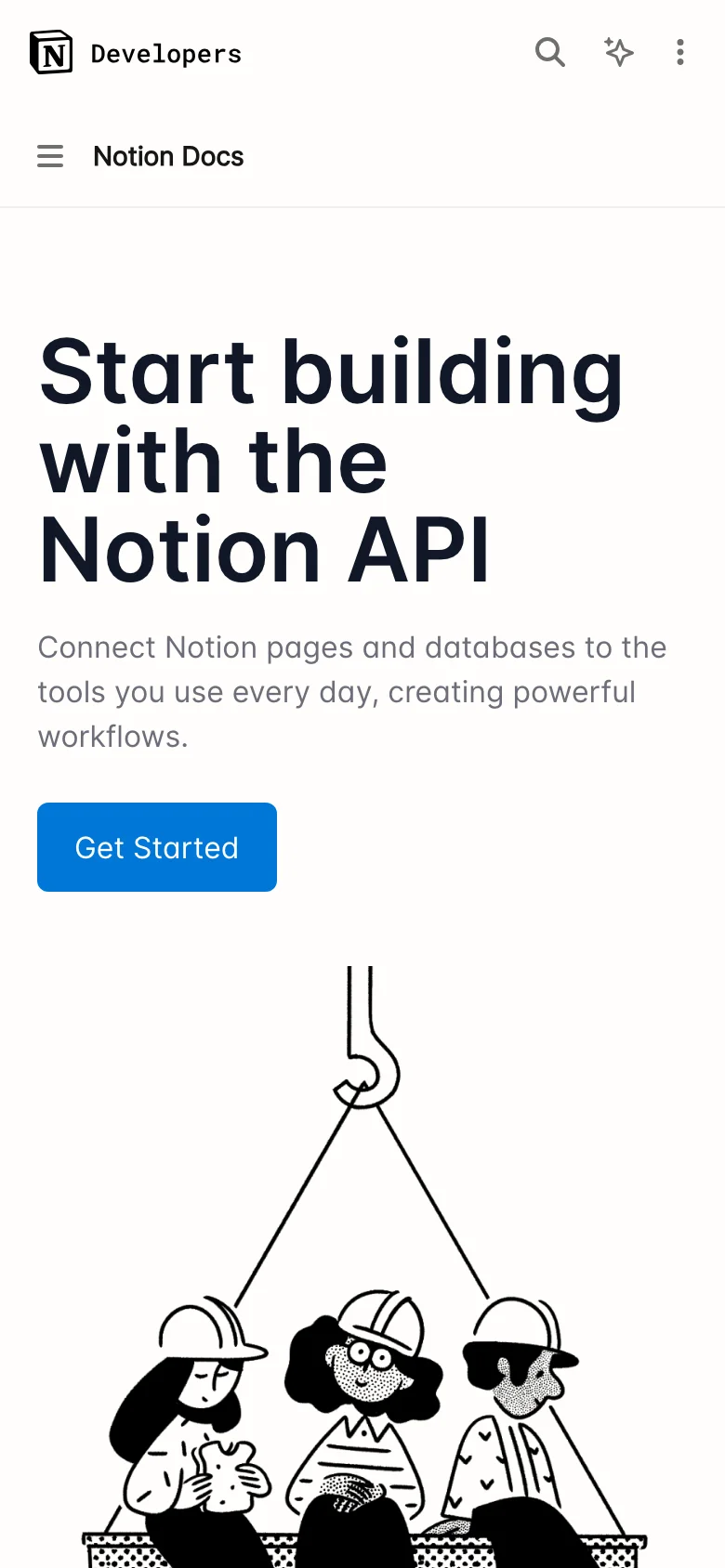 Notion API — Móvil