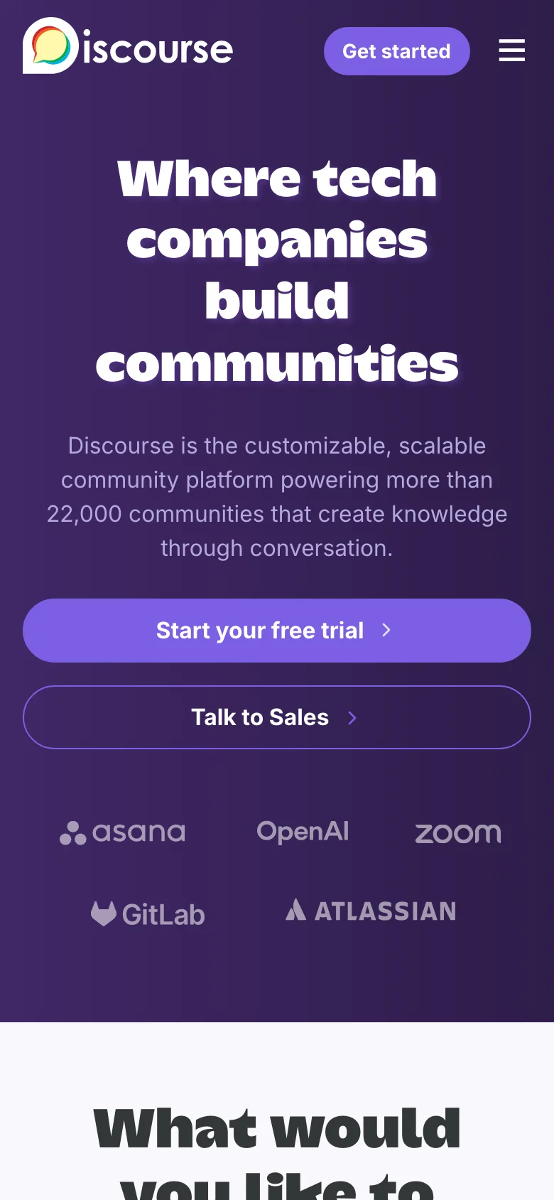 Discourse — Mobile
