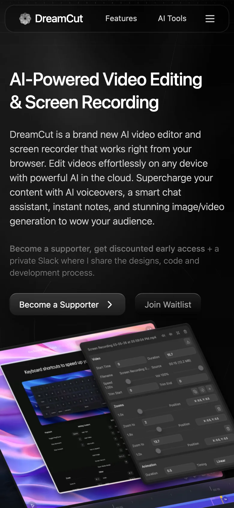 Dreamcut — الجوال