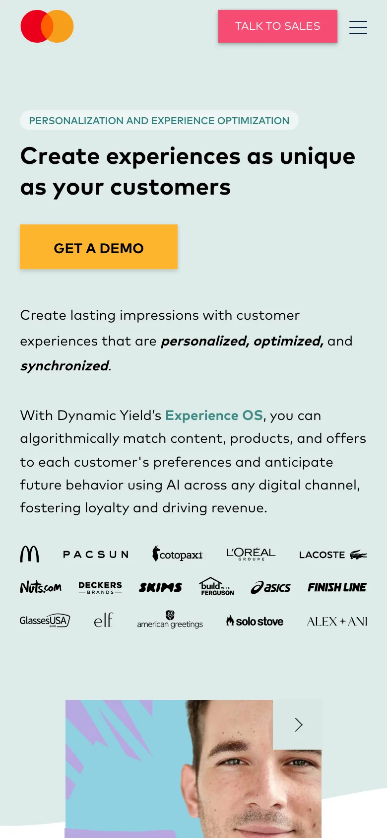 Dynamic Yield — Mobile