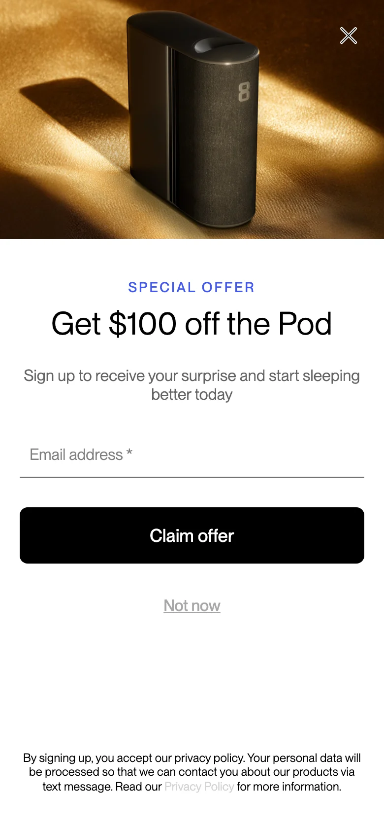 Eight Sleep — Móvil