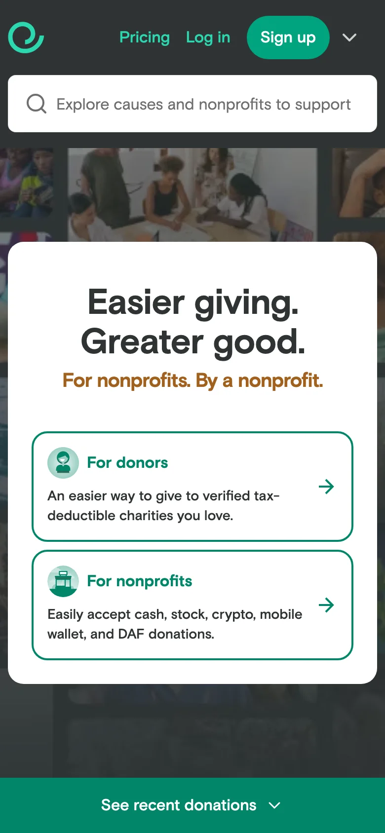 Every.org — Móvil