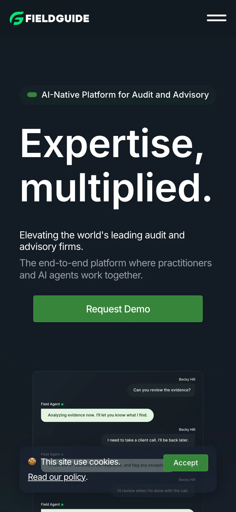 Fieldguide — Mobile
