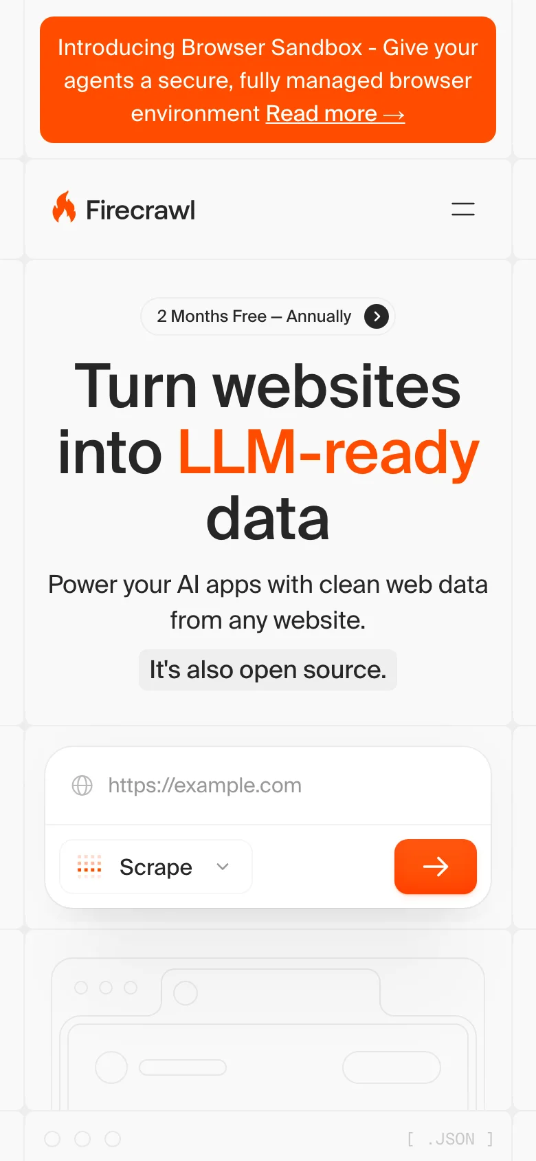 Firecrawl — Móvil