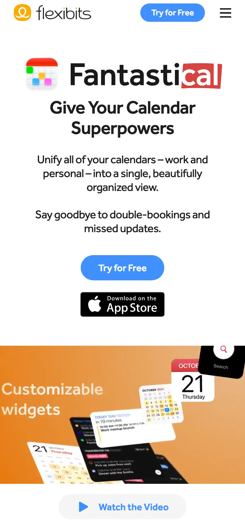 Fantastical — Móvil