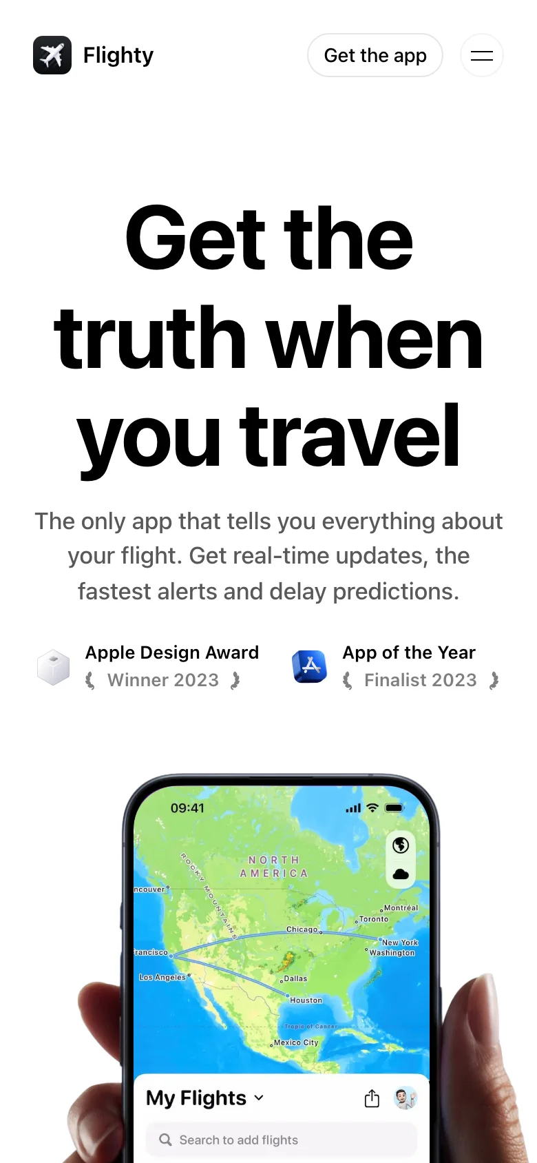 Flighty — الجوال