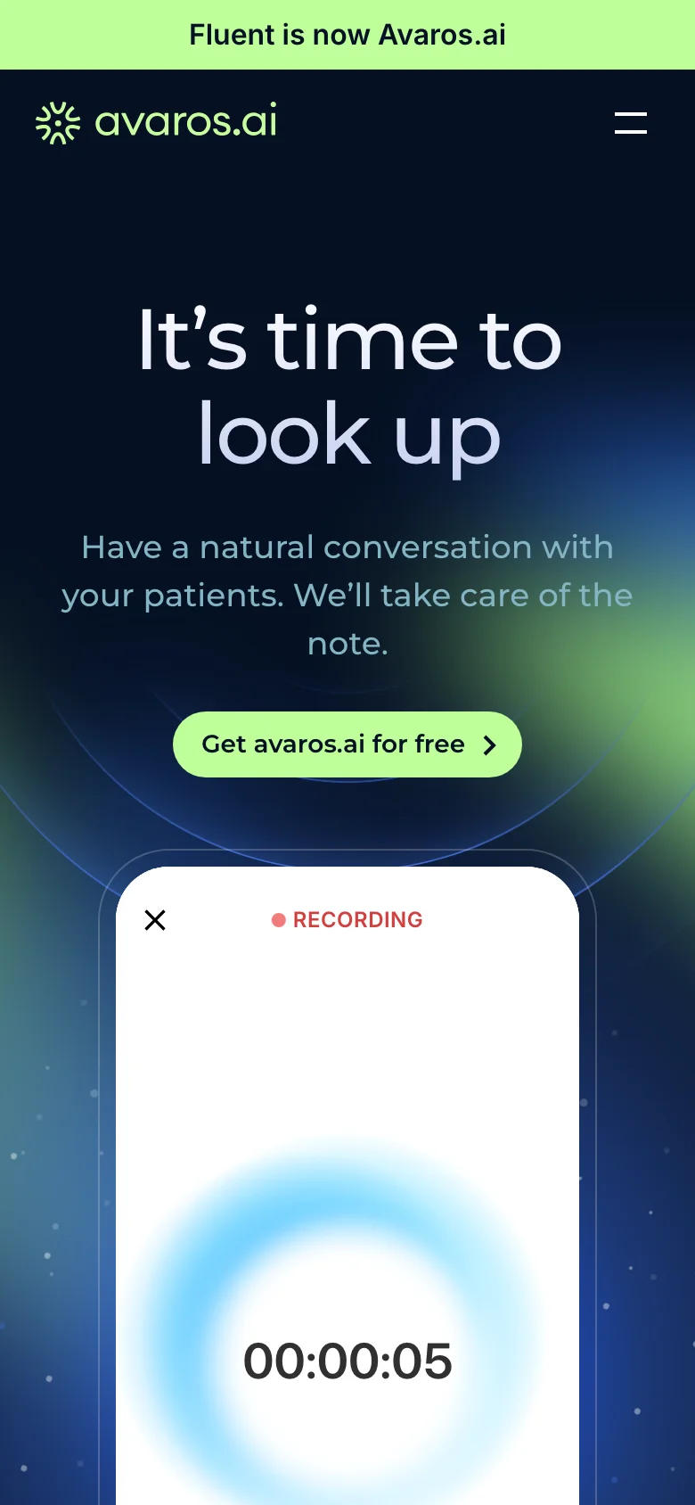 Fluent Health — Mobile