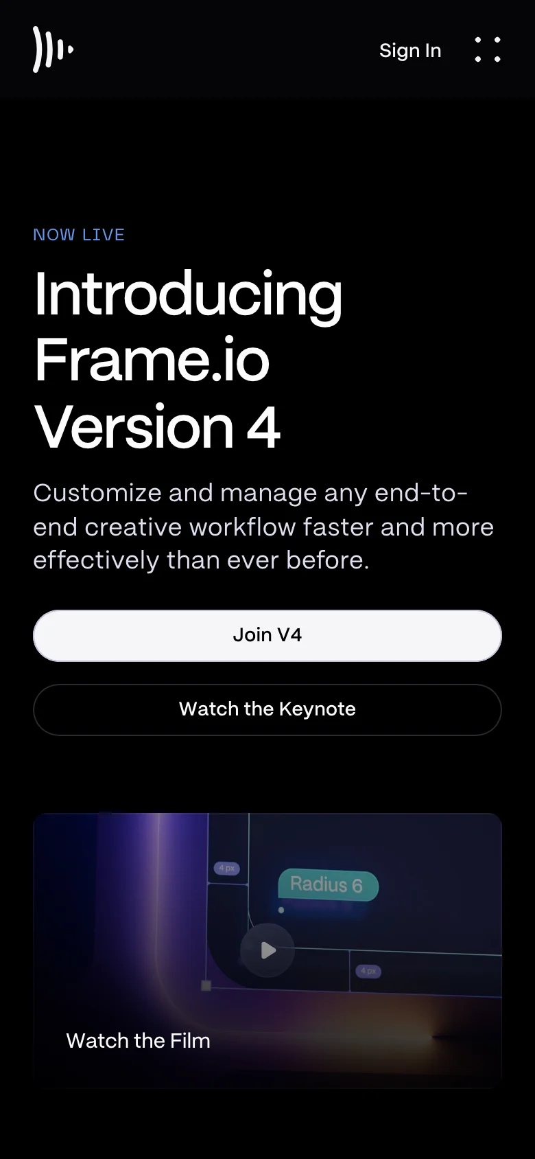 Frame — الجوال