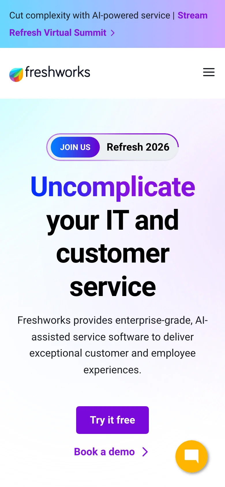 Freshworks — الجوال