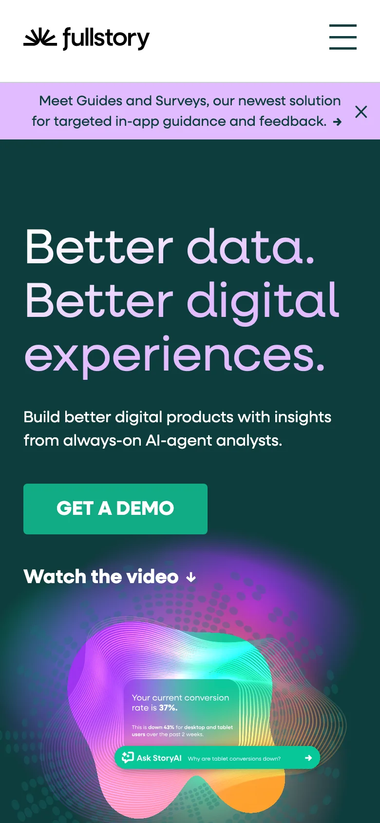 FullStory — Móvil