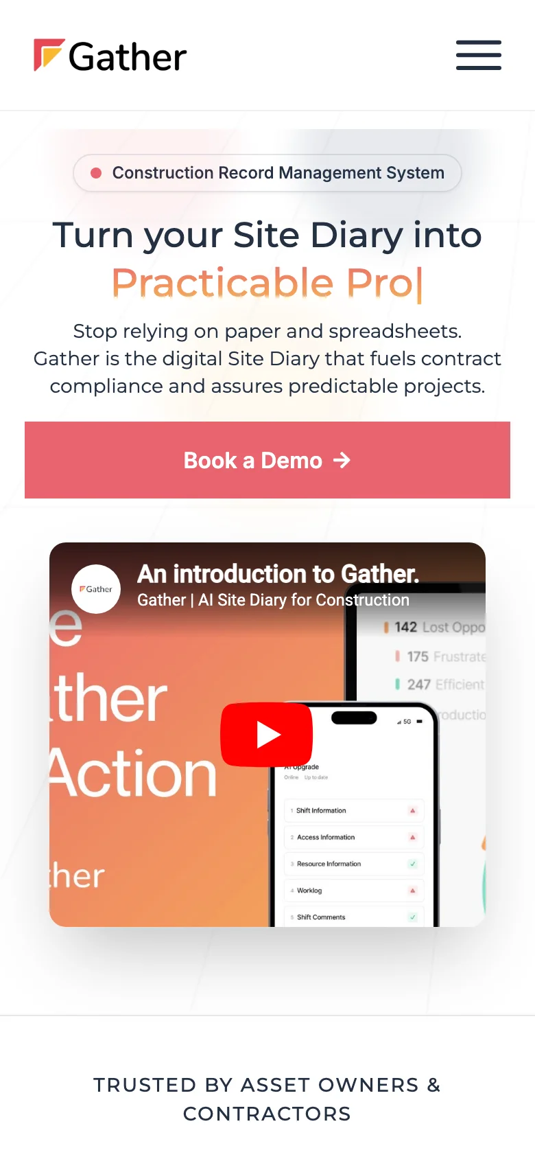 Gatherinsights — الجوال