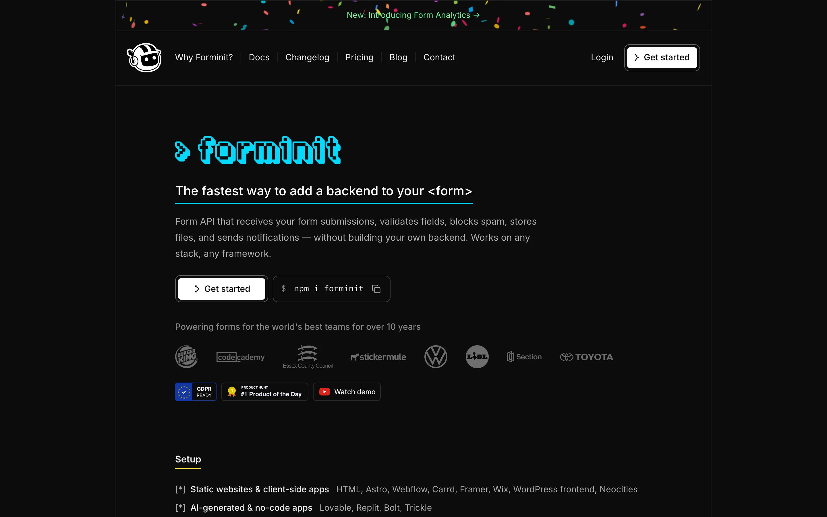 Getform