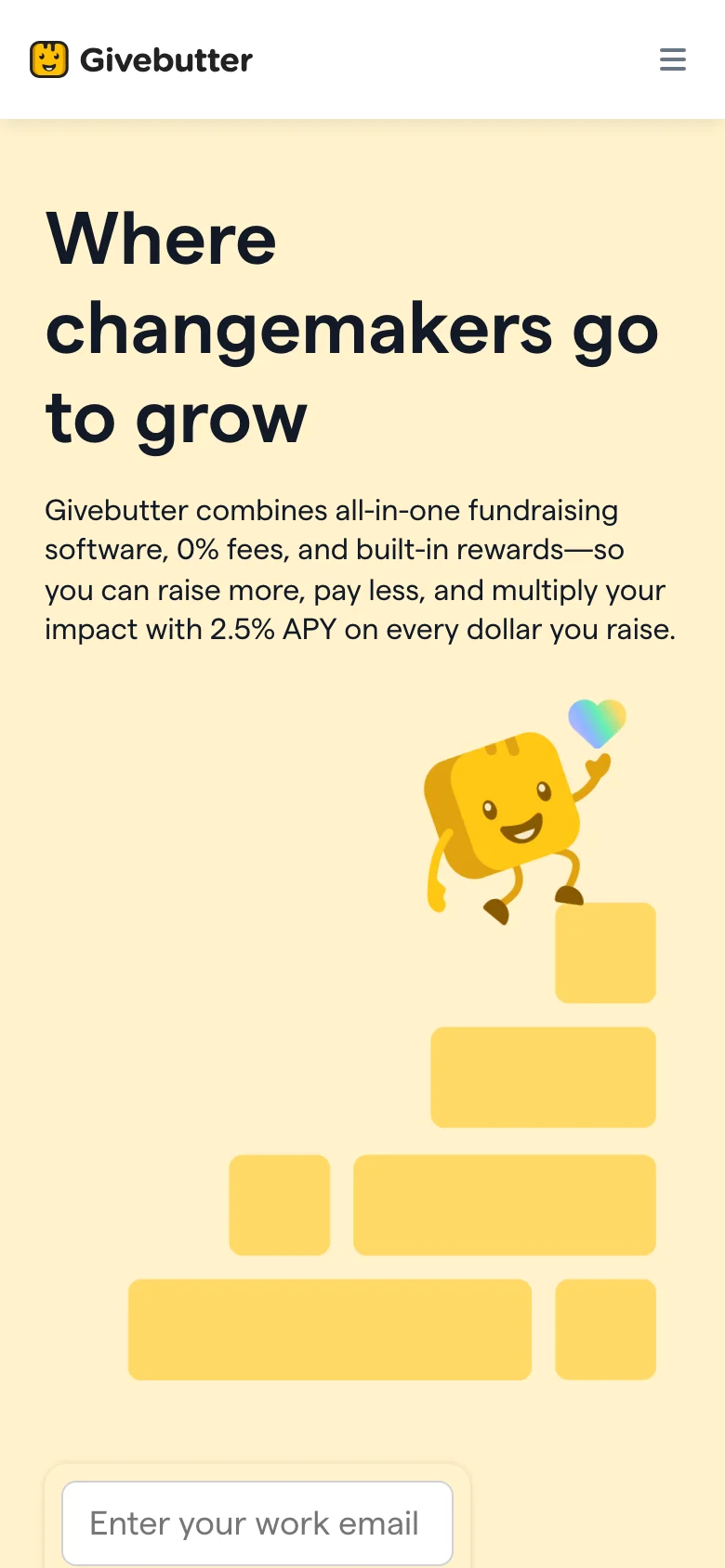 Givebutter — Móvil