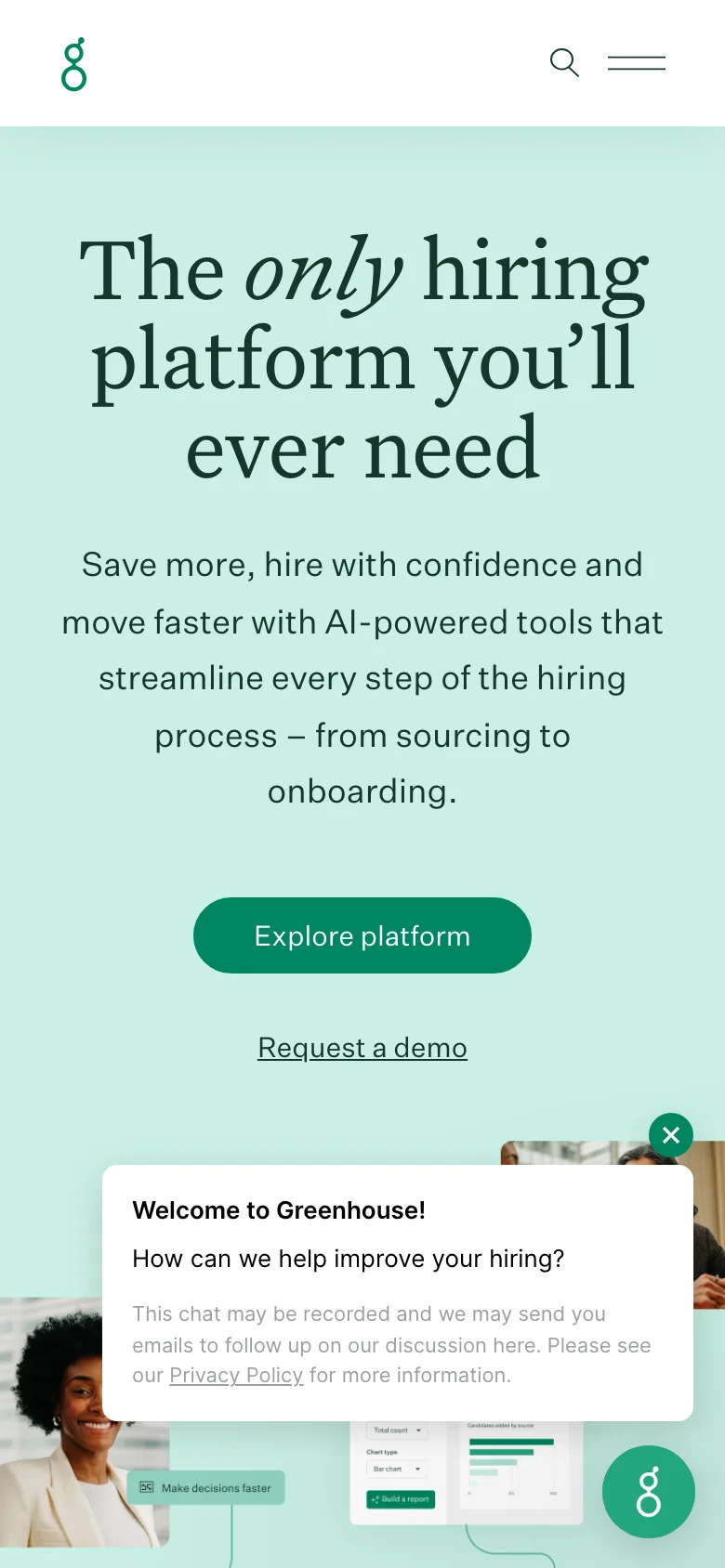 Greenhouse — الجوال