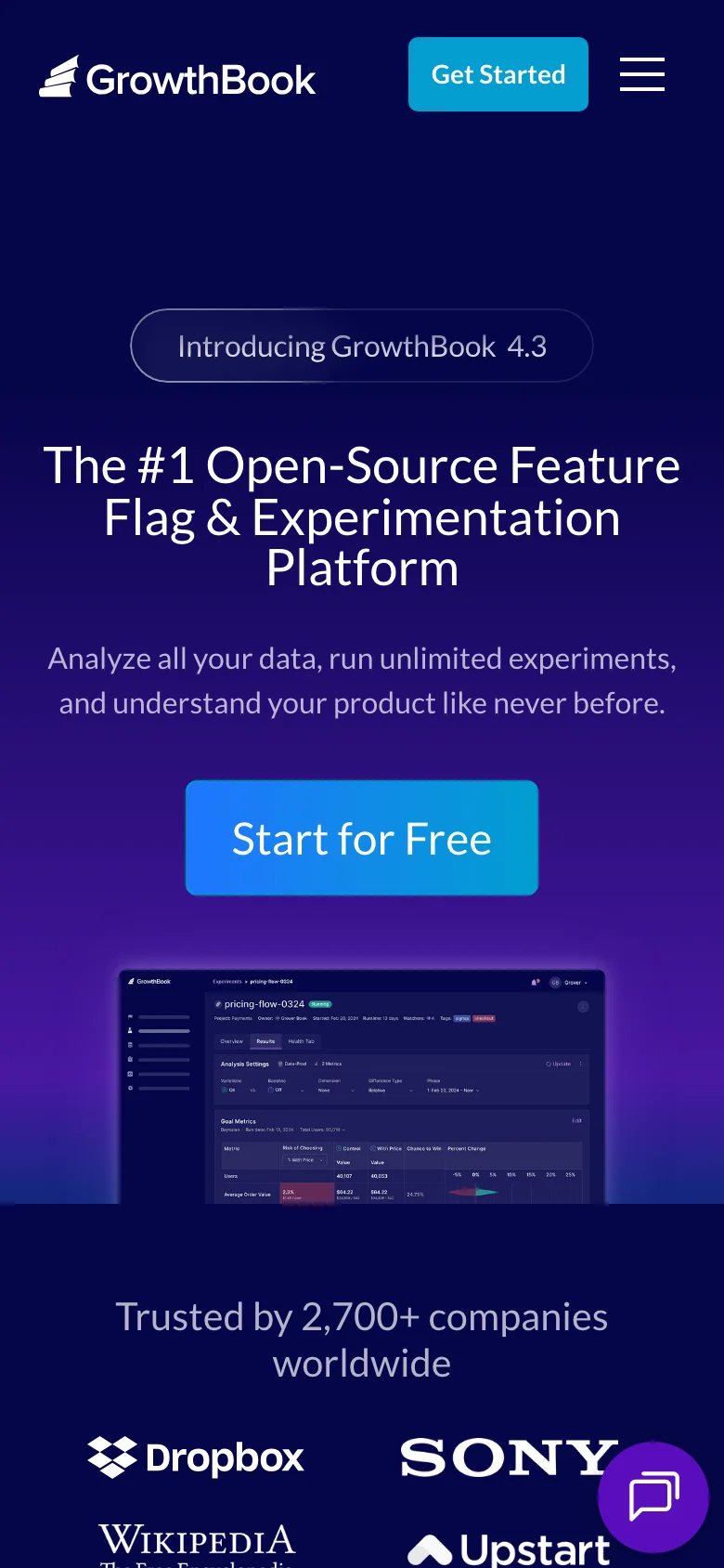 GrowthBook — Mobile