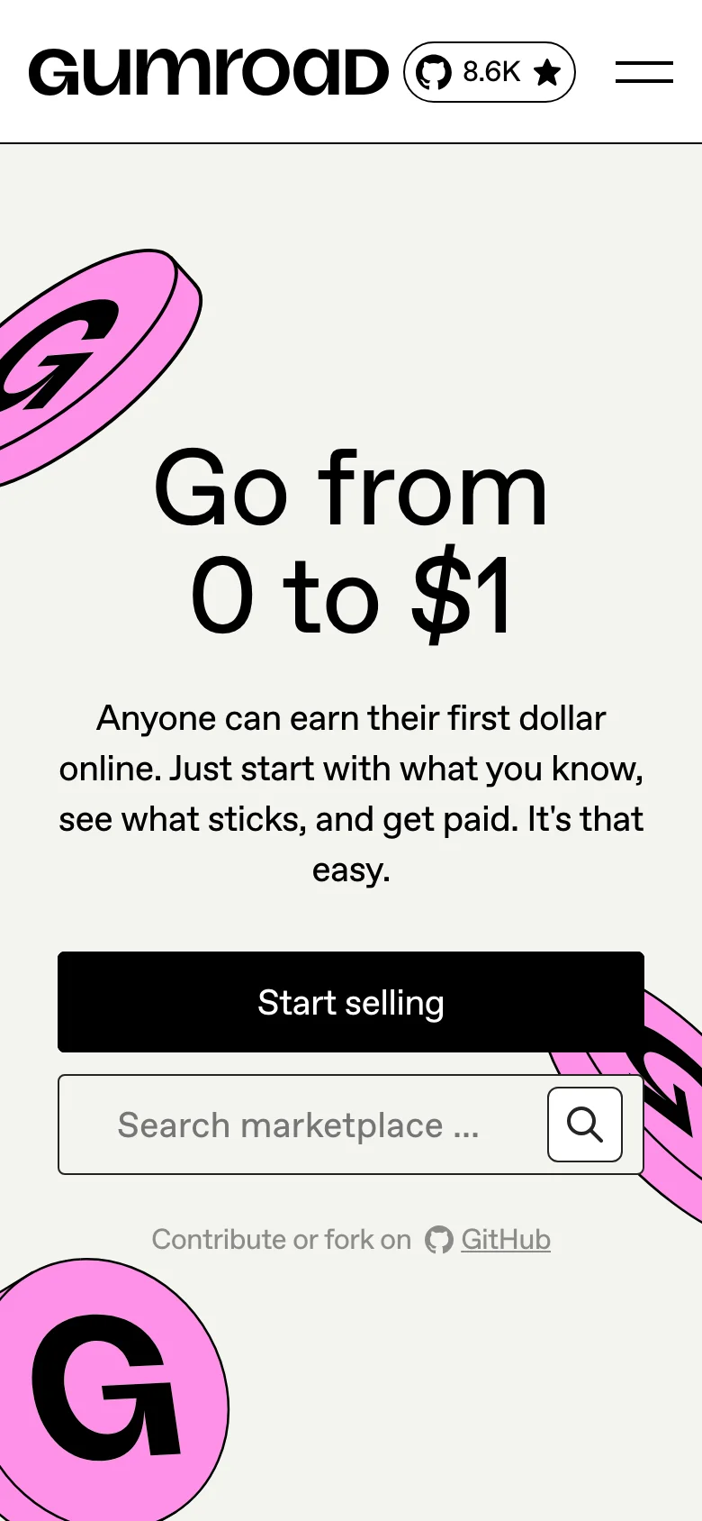 Gumroad — الجوال