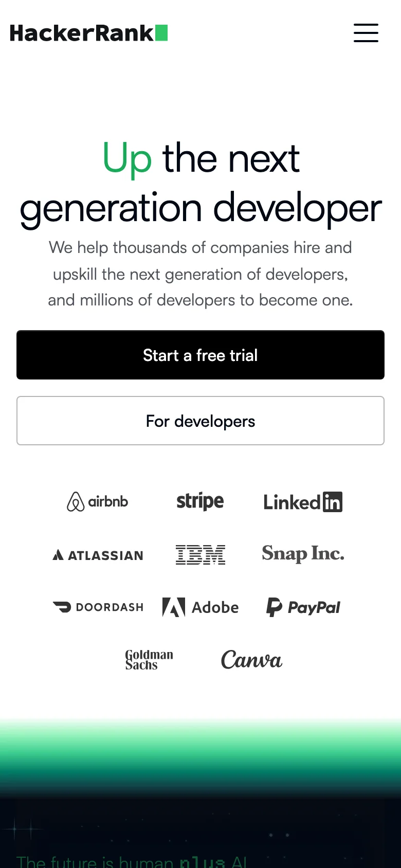 HackerRank — Mobile