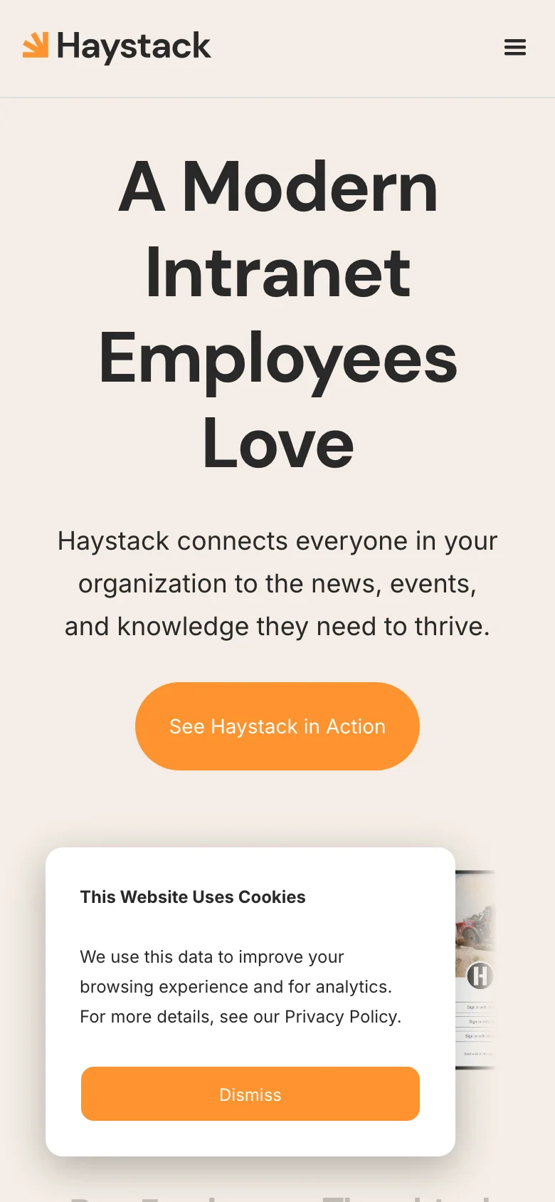 Haystack — Mobile