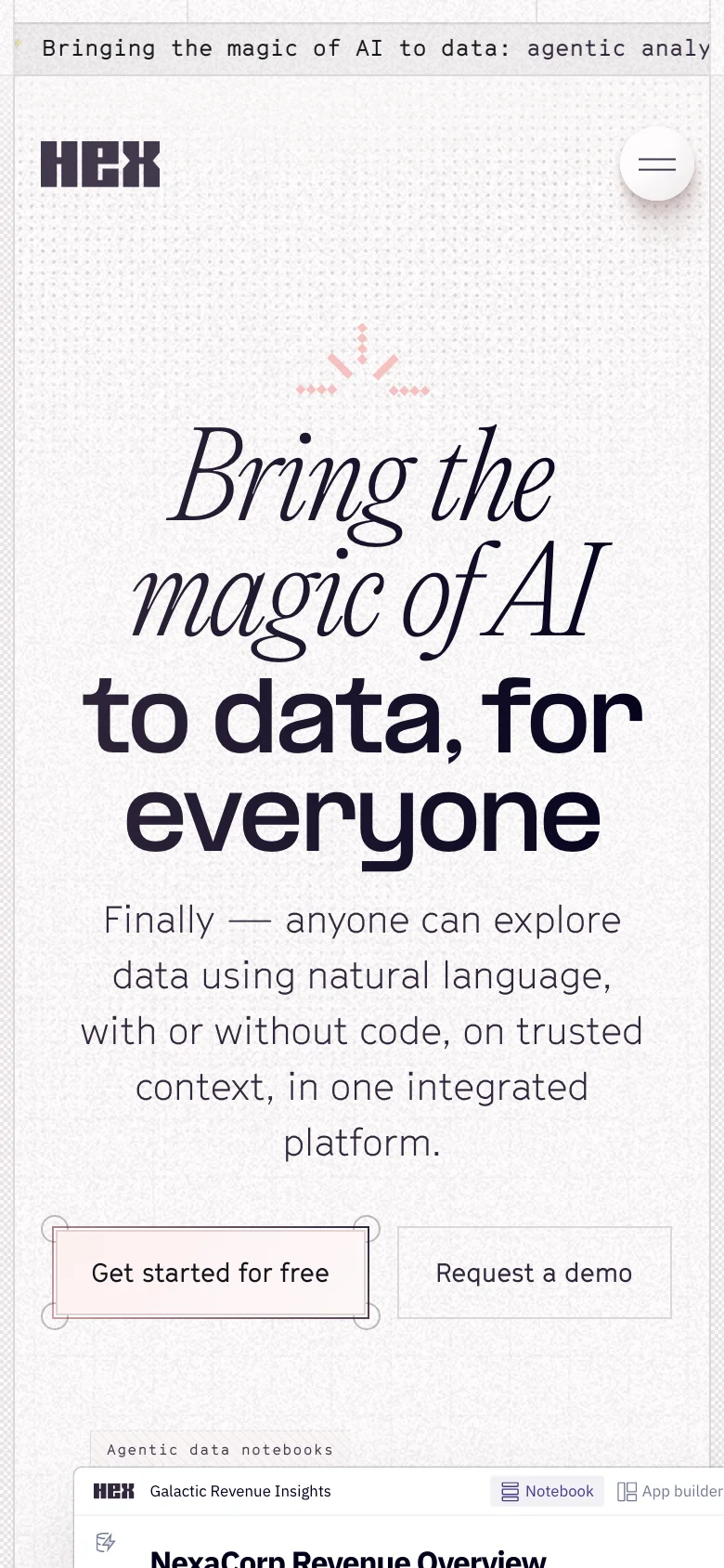 Hex Tech — الجوال