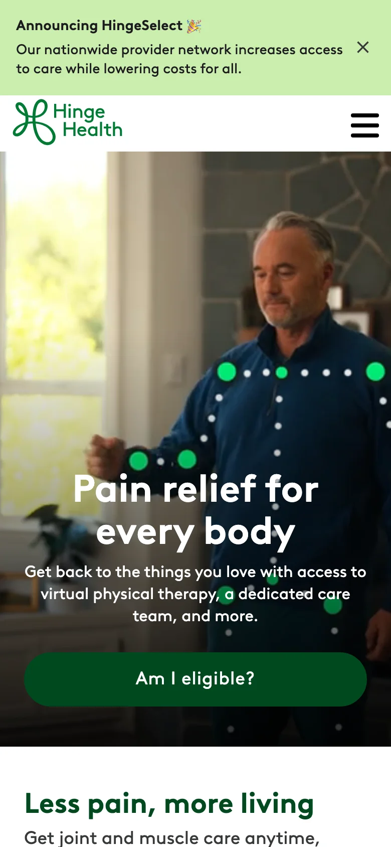 Hinge Health — Móvil