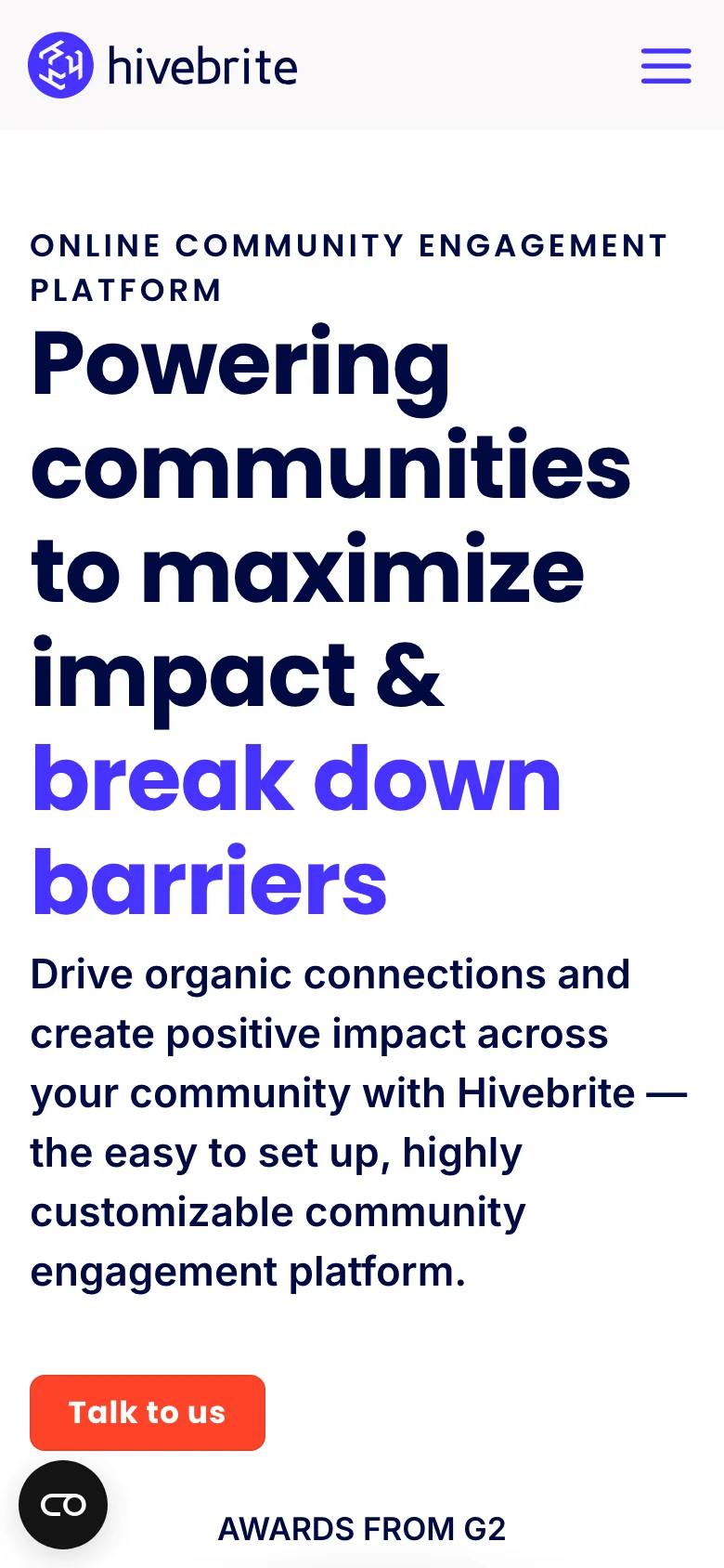 Hivebrite — Móvil