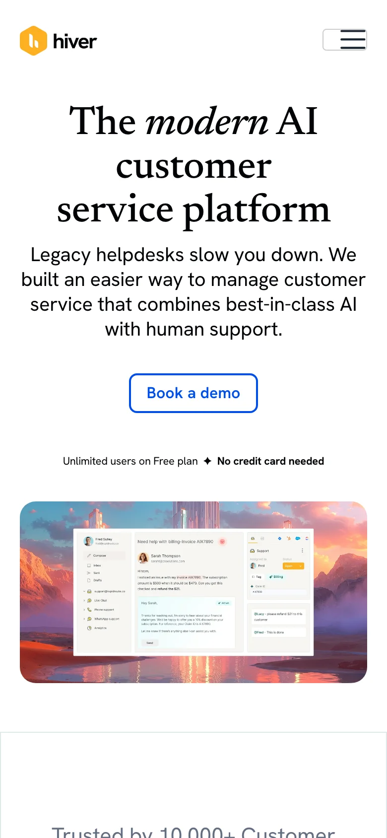 Hiver — الجوال