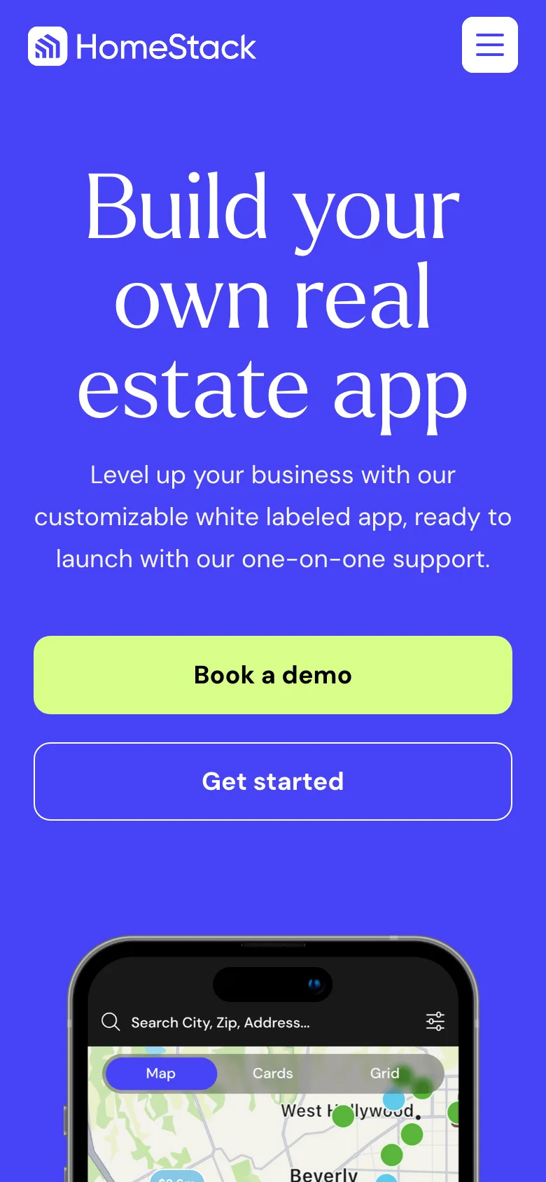 Homestack — الجوال