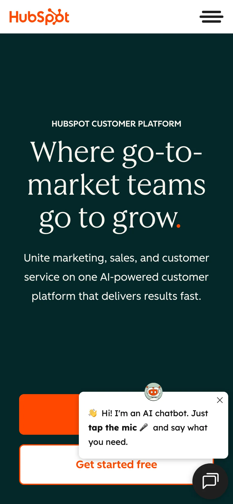 HubSpot — الجوال