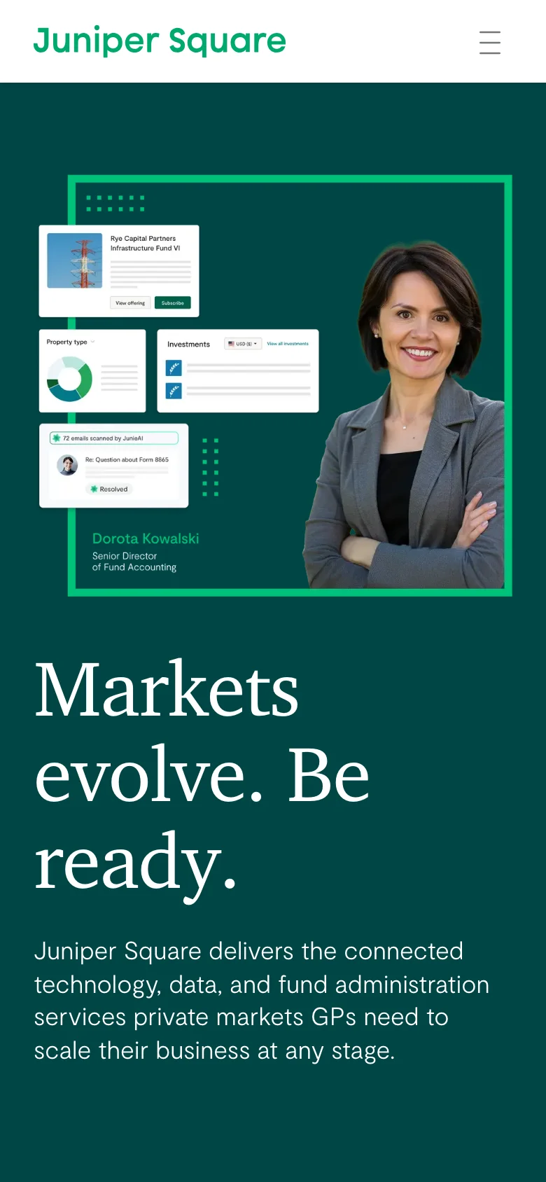 Juniper Square — Móvil