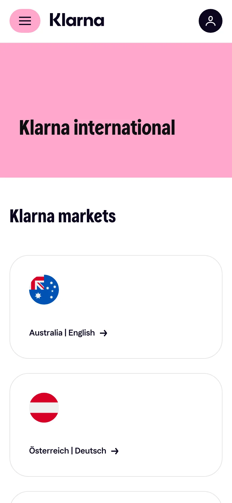 Klarna — الجوال