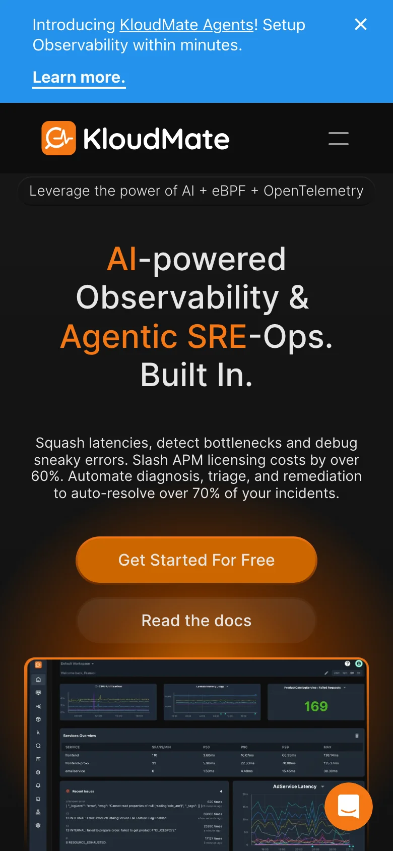 Kloudmate — Móvil