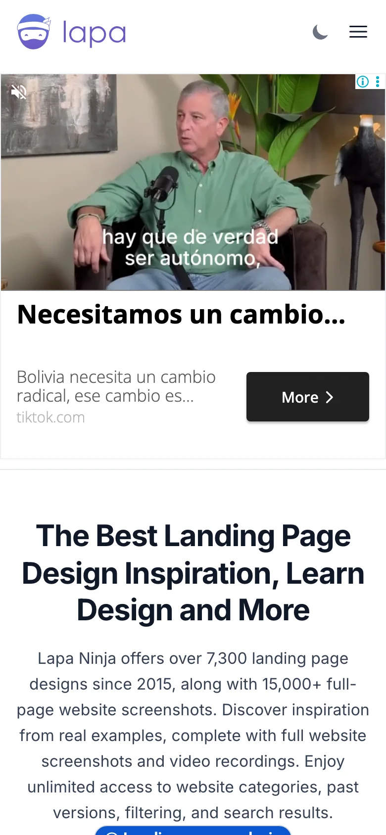 Lapa Ninja — Móvil