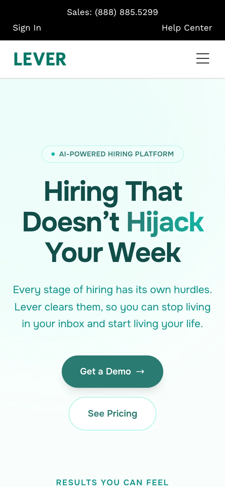 Lever — الجوال