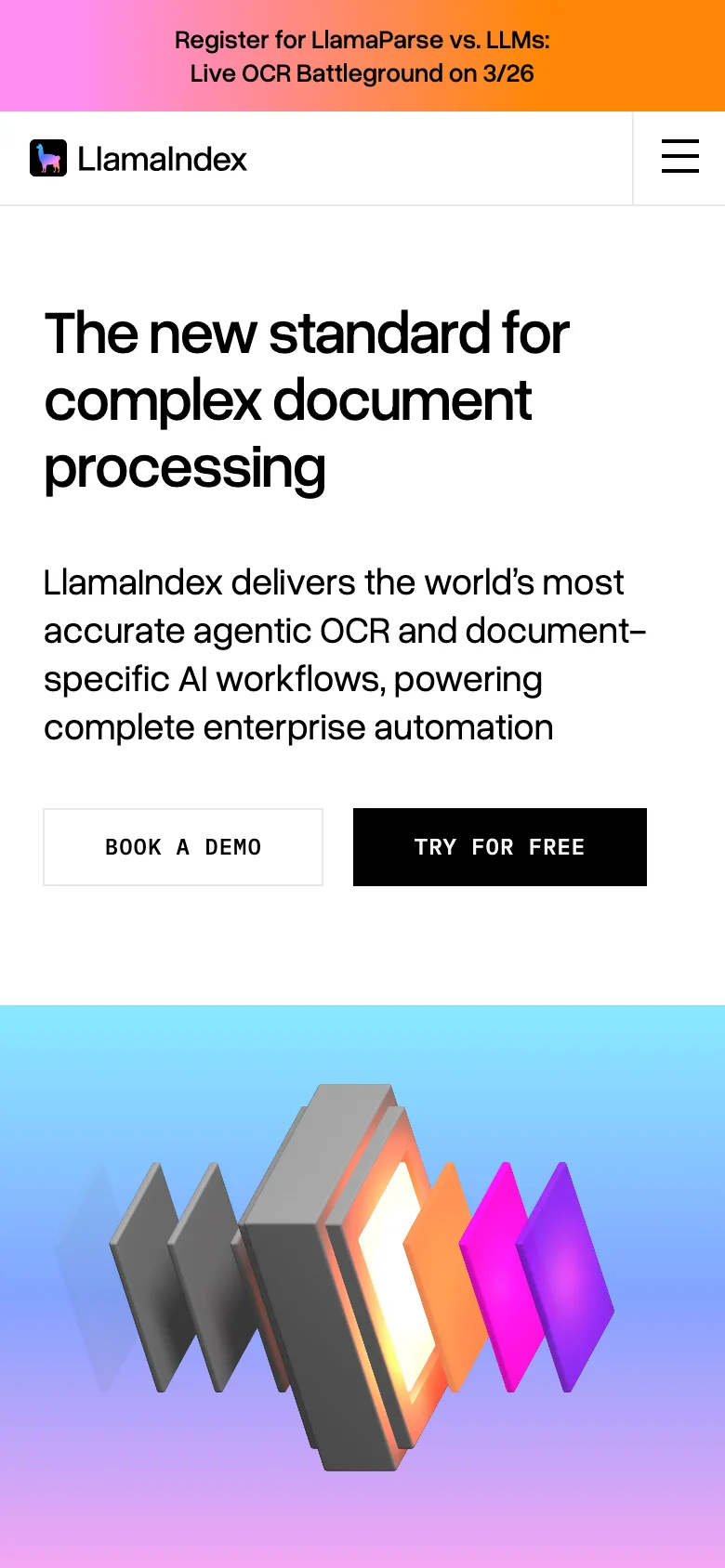 LlamaIndex — Móvil