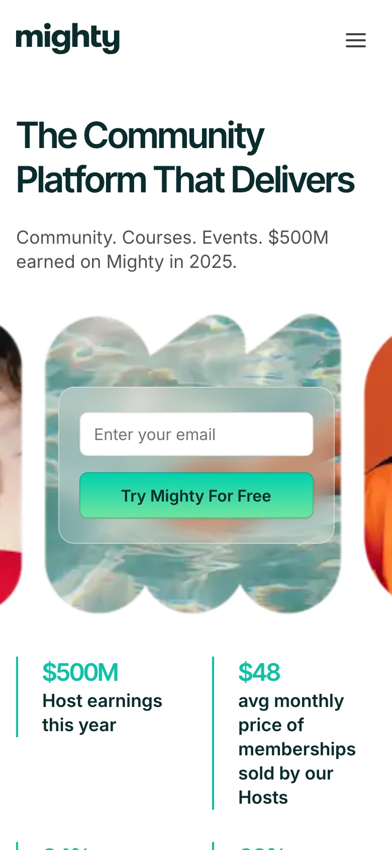 Mighty Networks — Móvil