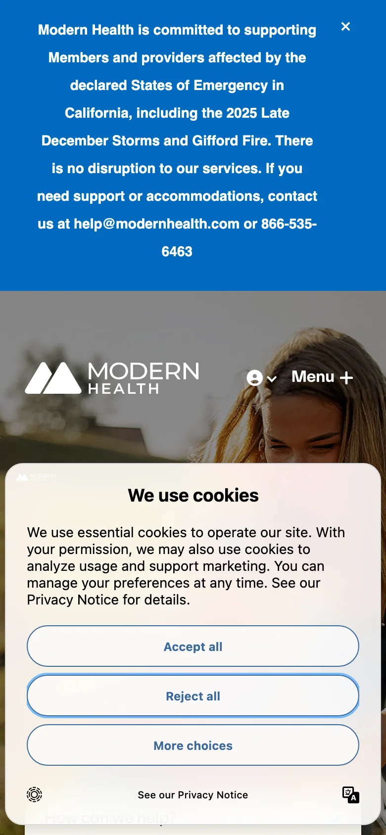 Modern Health — Mobile